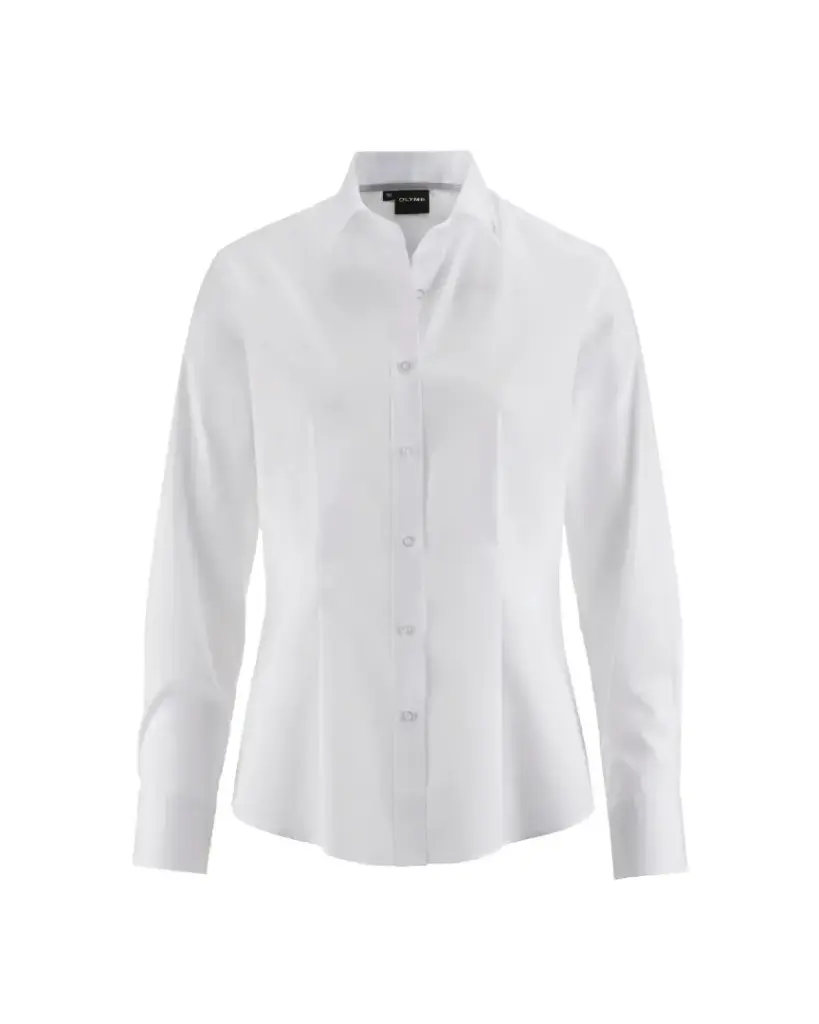 DMI Damen Bluse 0606 Level Five Body Fit Uni Arezzo Langarm