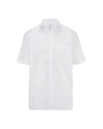 DMI Herren Hemd 0254 Luxor Comfort Fit Uni New Kent Extra kurzer Arm