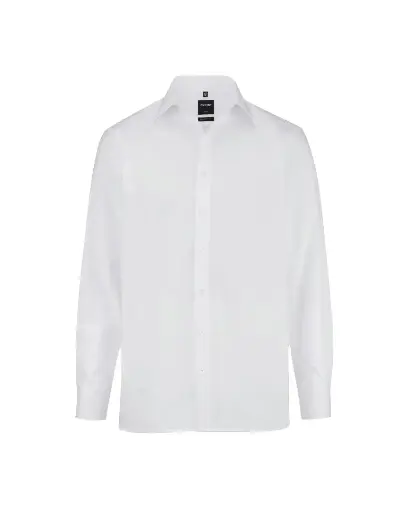 XQT Herren Hemd 6350 Luxor Modern Fit Uni New York Kent Langarm